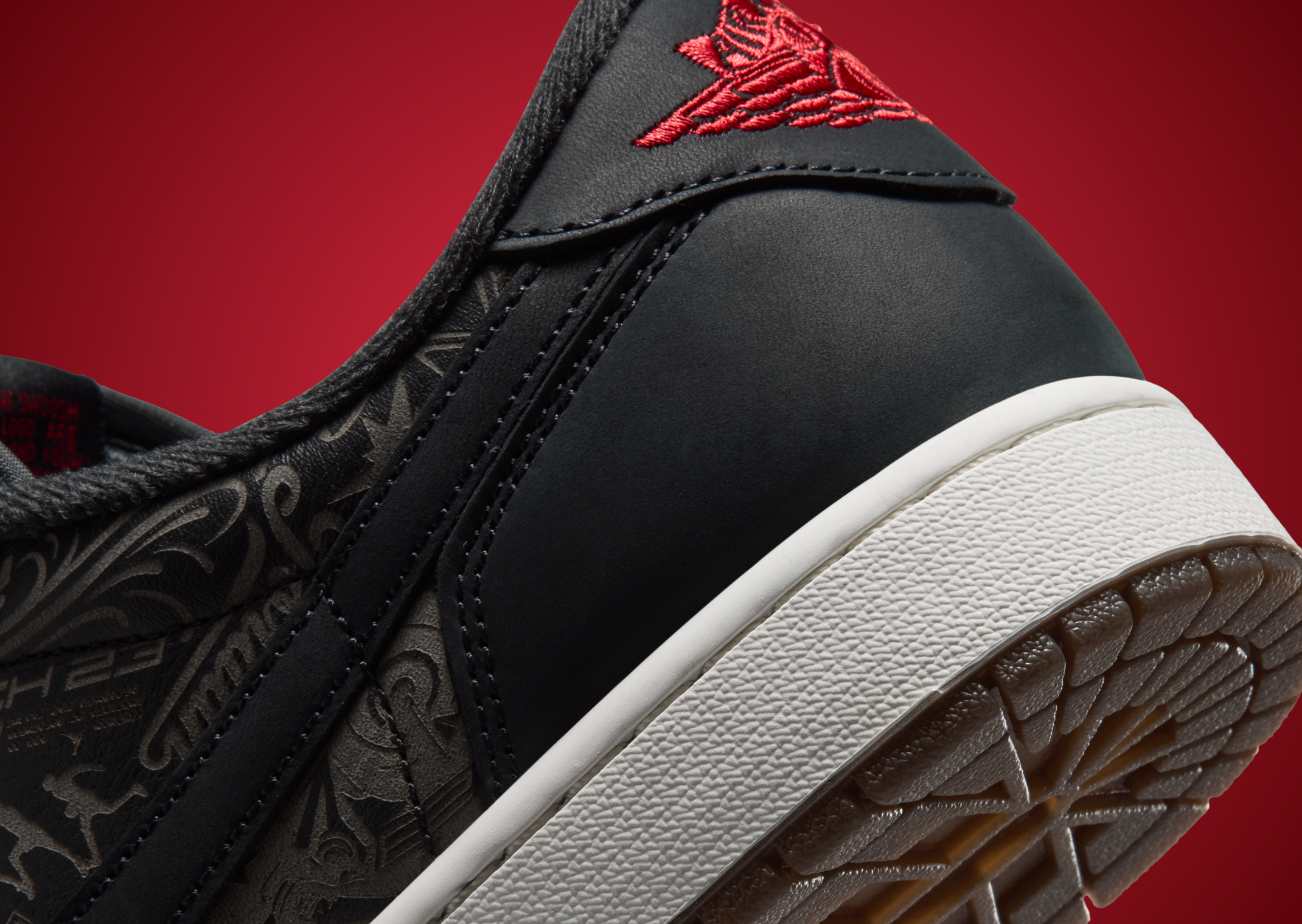 Air Jordan 1 Retro Low Laser - Heel Detail