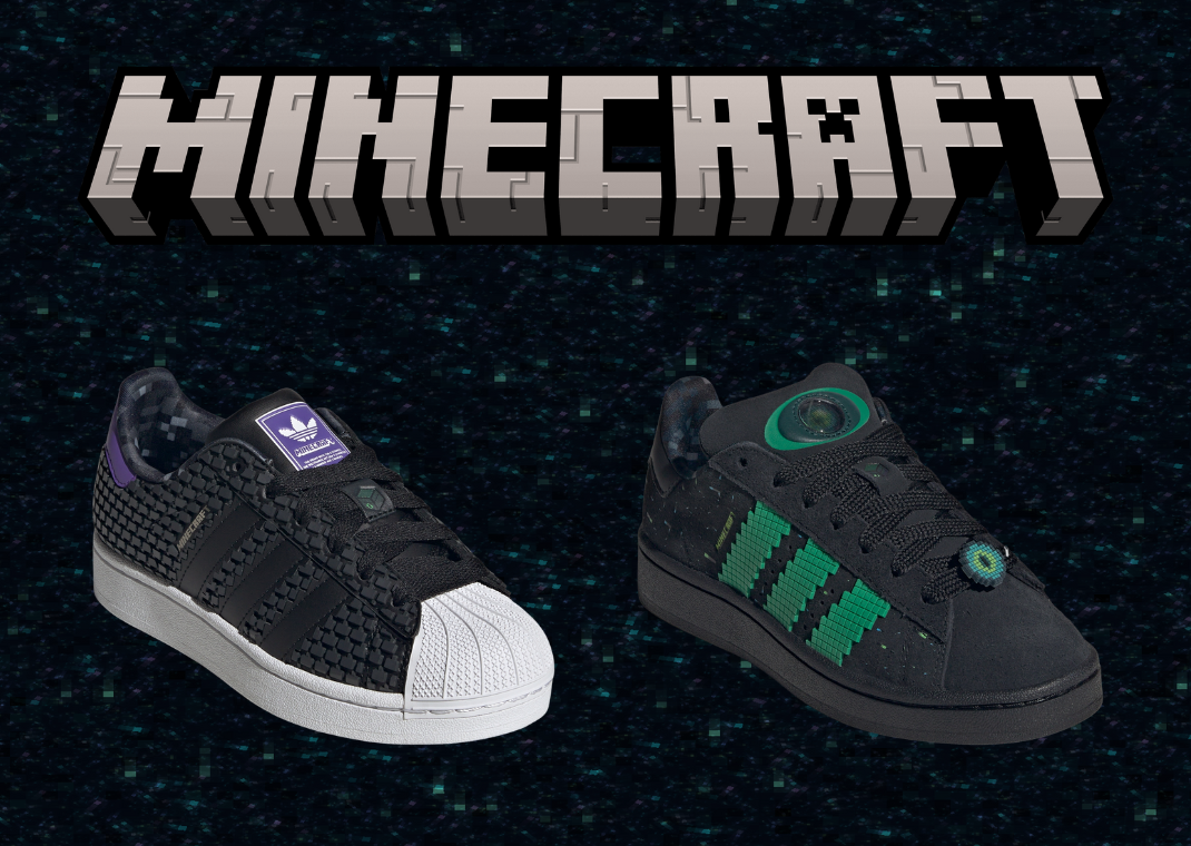 Minecraft x adidas The End Pack