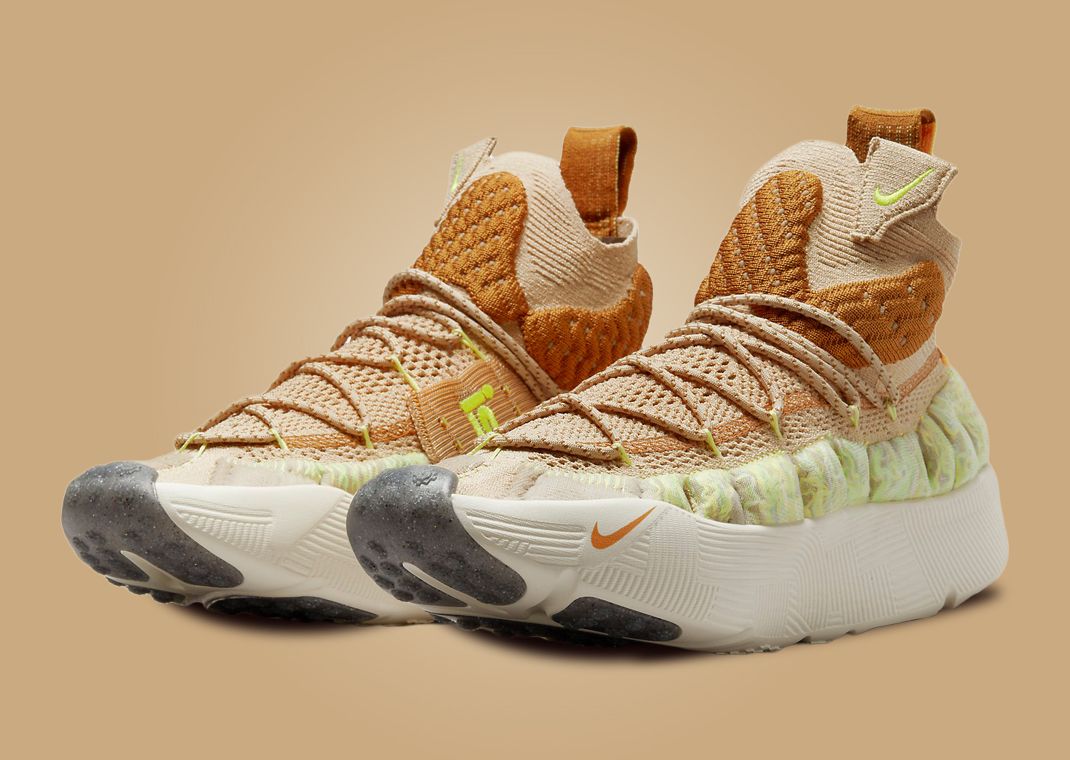 Nike ISPA Sense Flyknit Sesame Desert Ochre