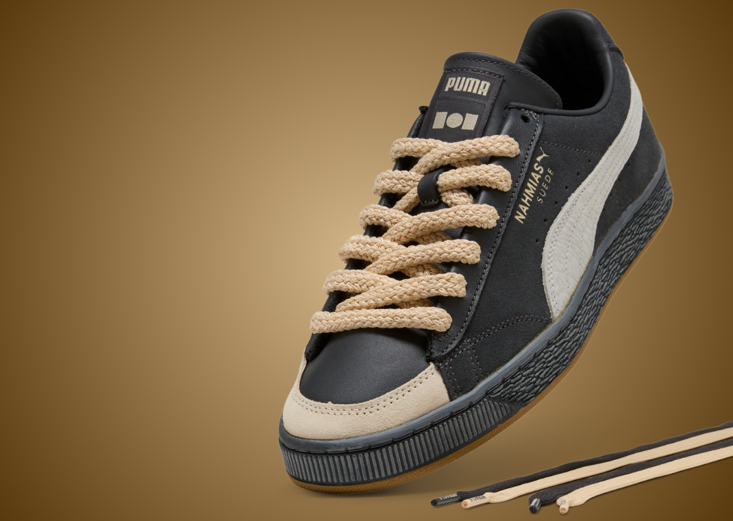 Nahmias x Puma Suede Vintage Black - Angle