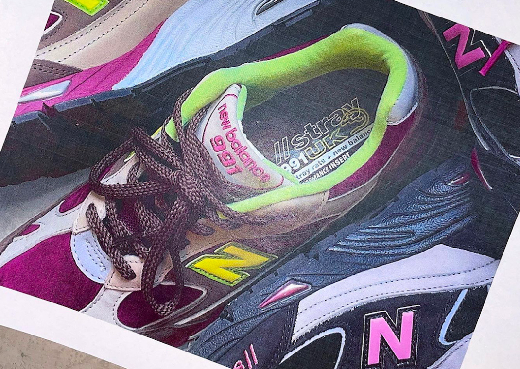 Stray Rats x New Balance 991 Brown and Black Announcement