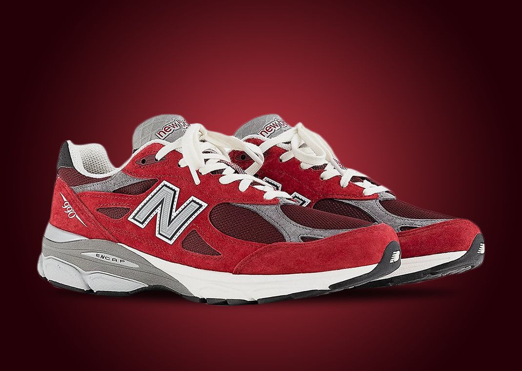 New Balance 990v3 Made in USA by Teddy Santis "Scarlet"
