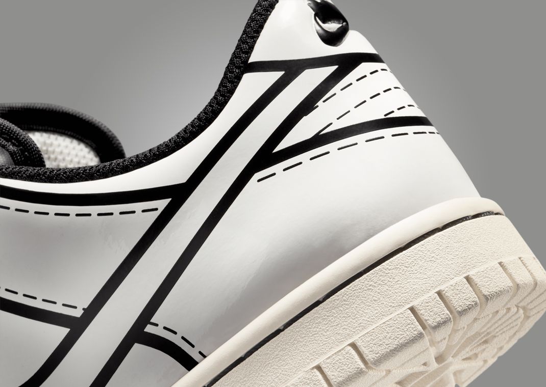 LEGO x Nike Dunk Low Sail (GS) Heel