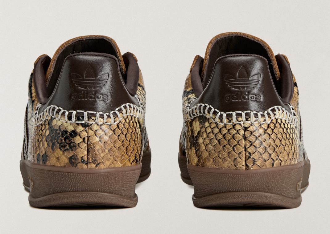 Wales Bonner x adidas Gazelle Indoor Snakeskin - Back