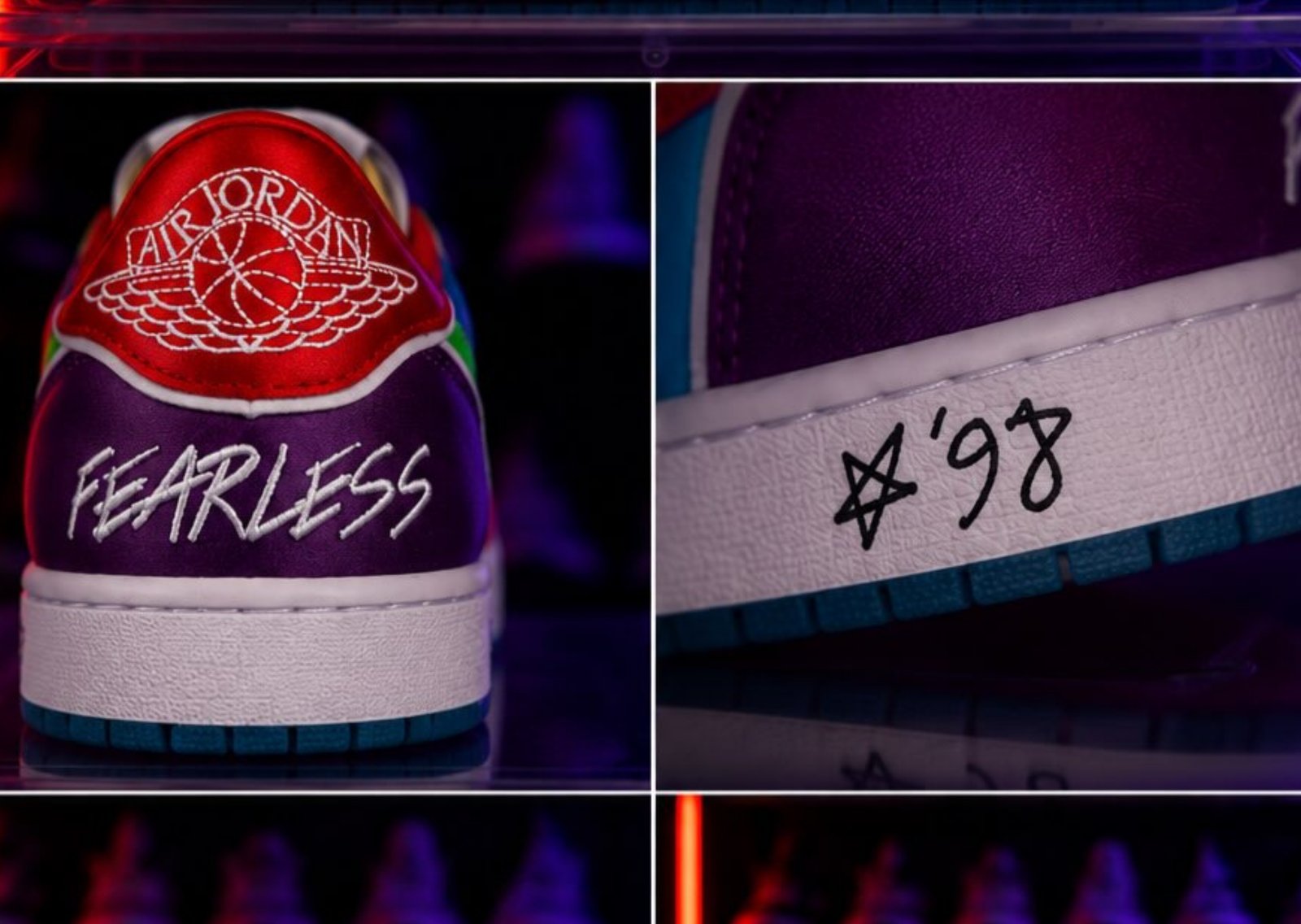 Air Jordan 1 Low Fearless Women in Power Jayson Tatum PE
