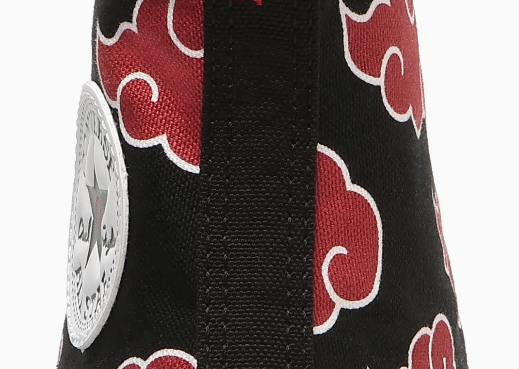 Naruto x Converse Chuck Taylor Hi Itachi Uchiha - Detail