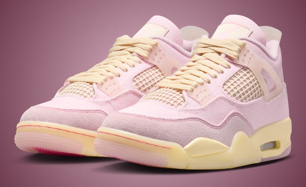 New Images Show the Denim Detail of the Iced Carmine Air Jordan 4