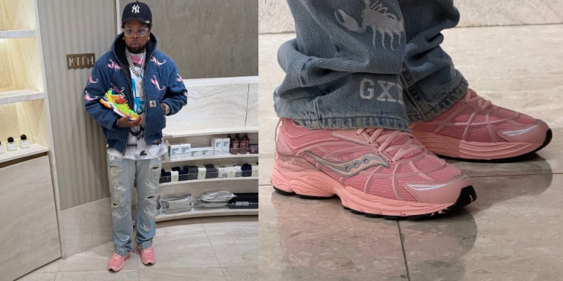 Westside Gunn Debuts the New Saucony Omni 9 WEB at Kith Miami