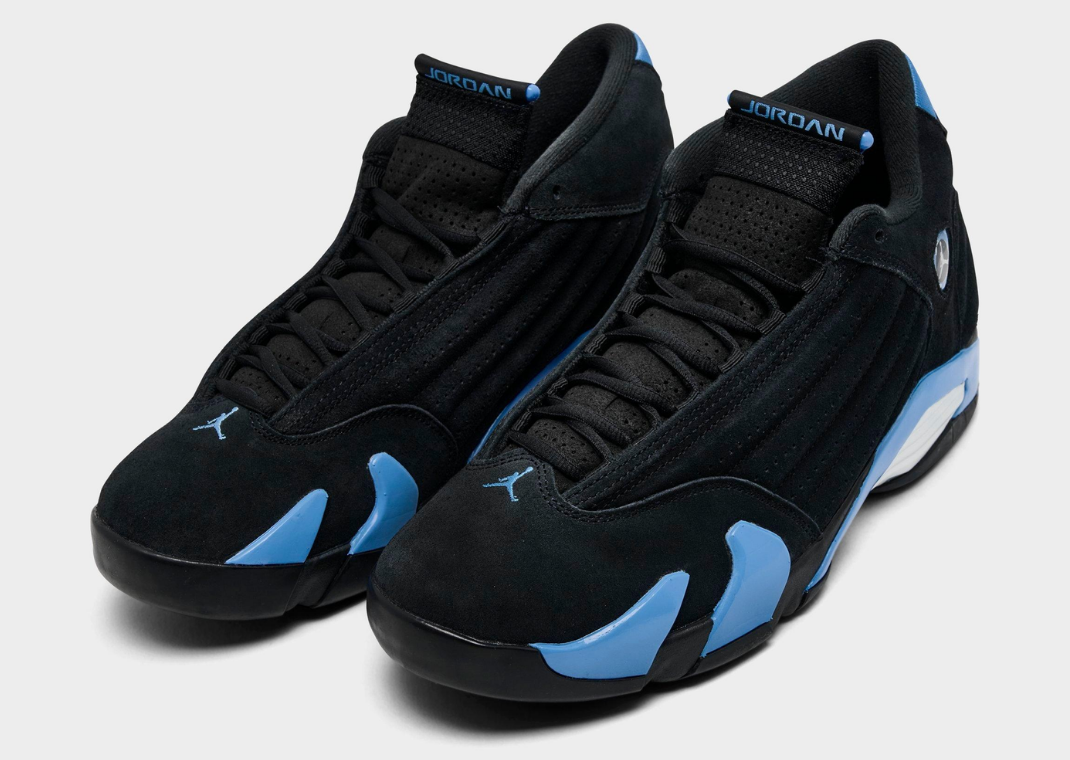 Air Jordan 14 Black University Blue