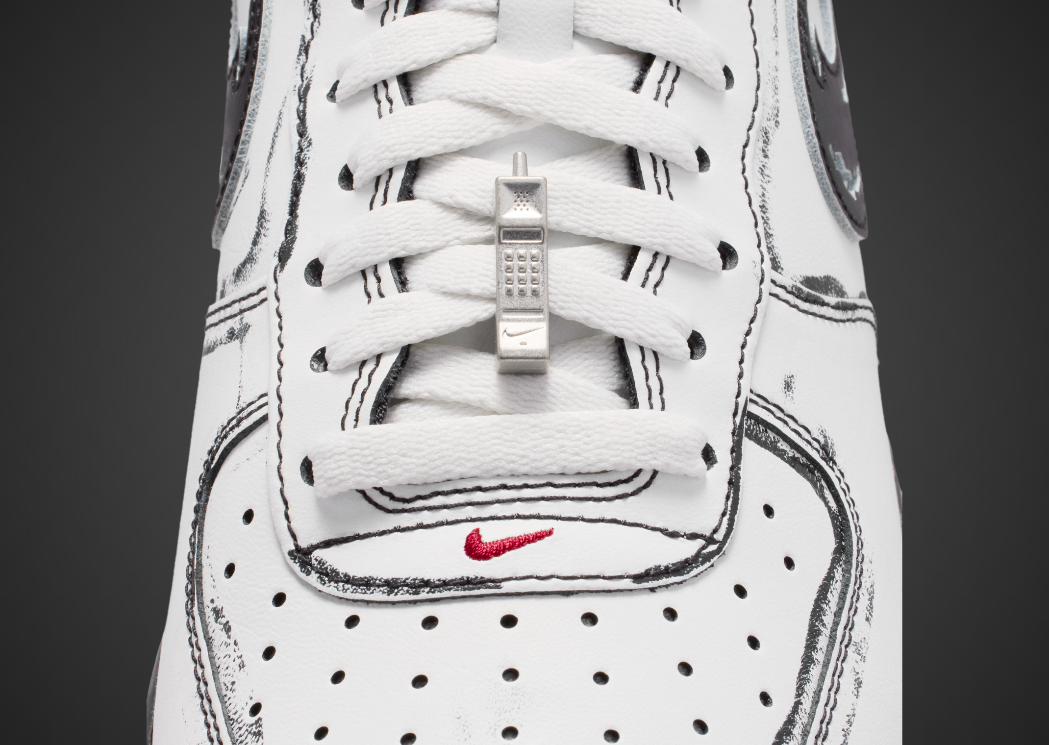 Nike Air Force 1 Low Scream Official Look - Detail