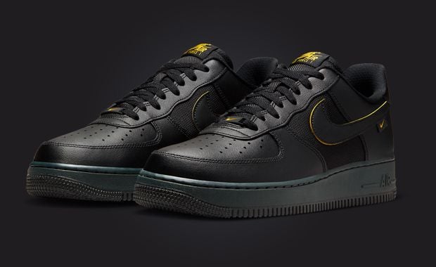 The Nike Air Force 1 Low Black Yellow Ochre Releases Spring 2024