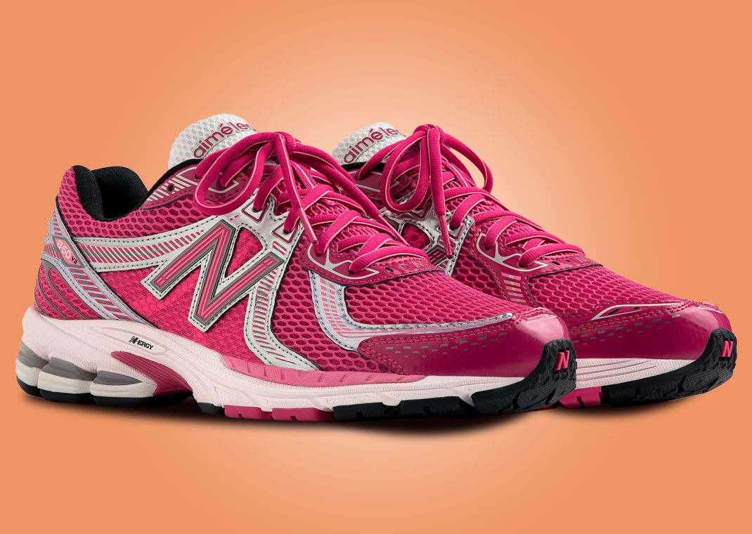 Aime Leon Dore x New Balance 860v2 Pink Angle