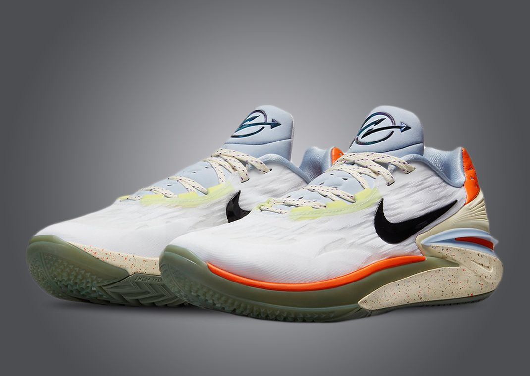 Nike Air Zoom GT Cut 2 White Ice Blue Orange