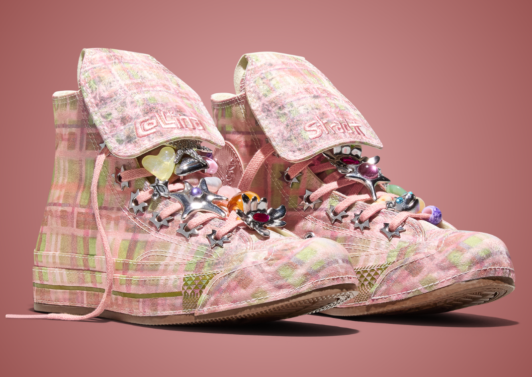 Collina Strada x Converse Chuck Taylor Pink Angle