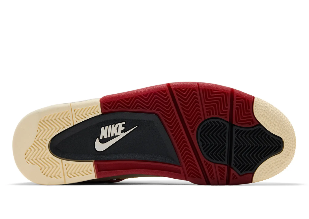 Nigel Sylvester x Air Jordan 4 Retro Brick After Brick - Bottom