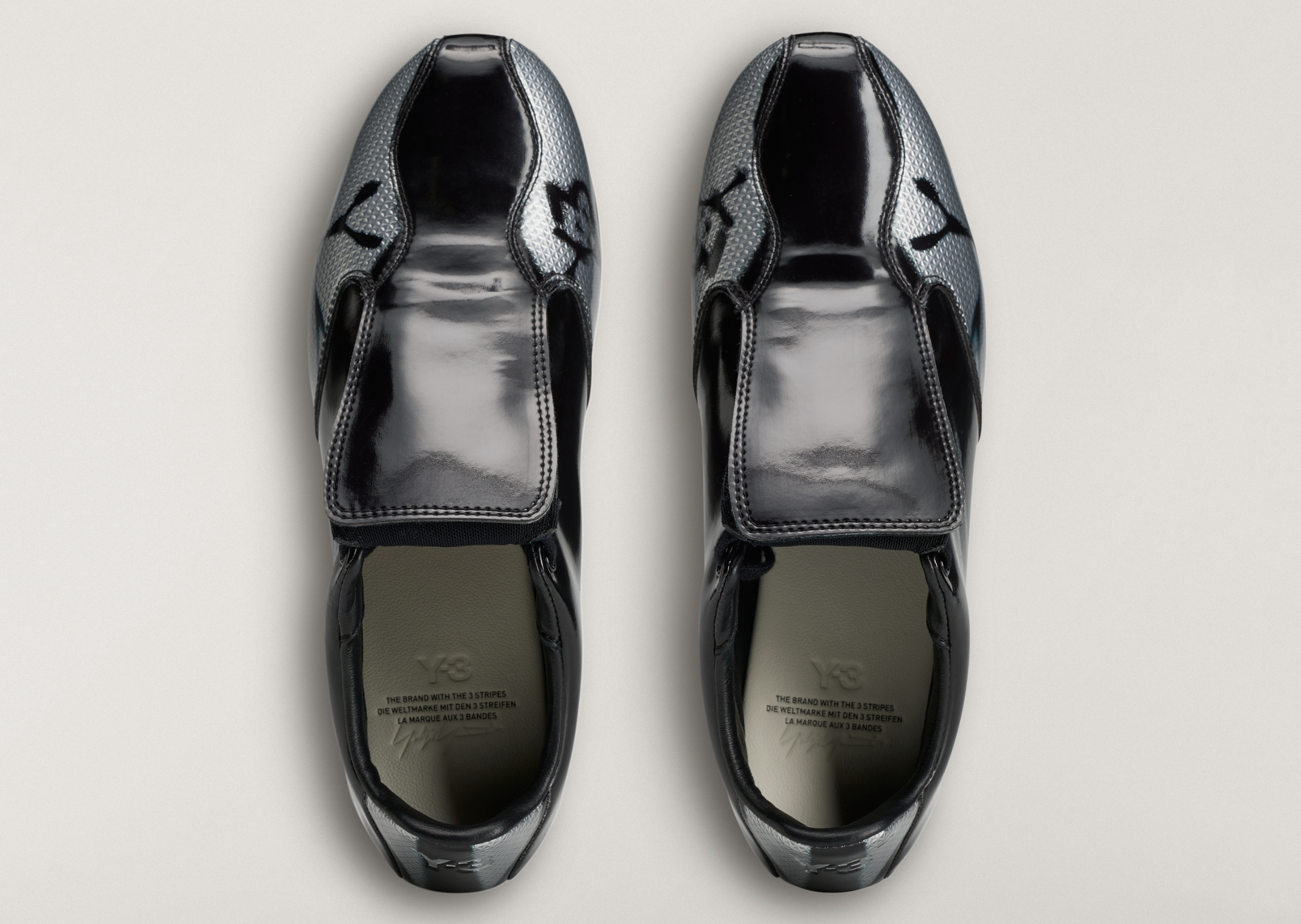 CHITO x adidas Y-3 F50+ Tunit Black Silver above