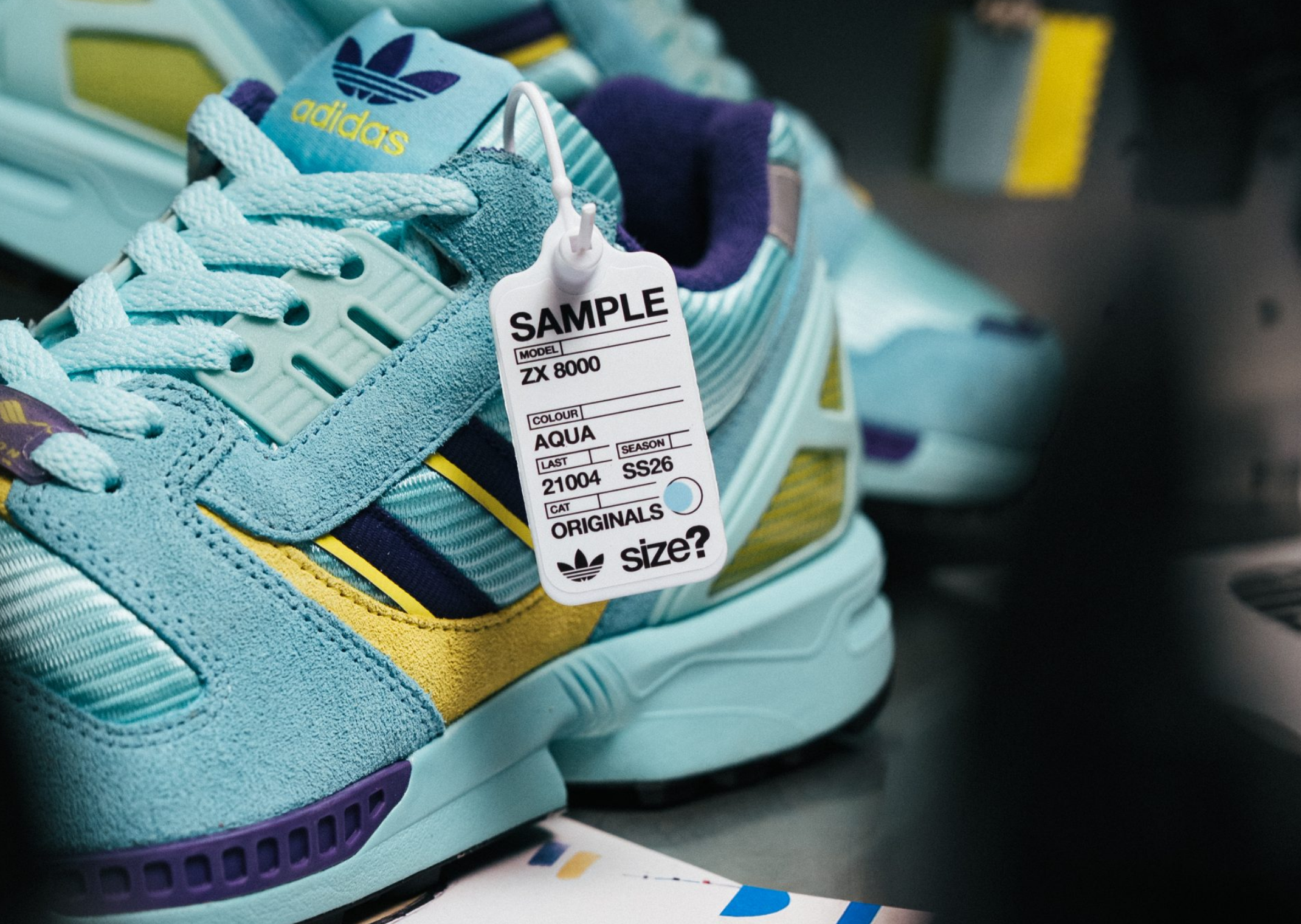 adidas ZX 8000 Archive Proto Aqua size? Exclusive - Detail