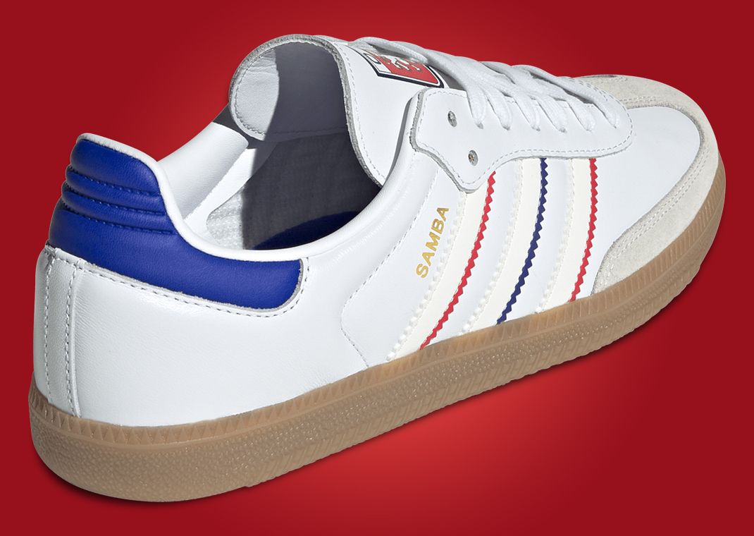 adidas Samba Olympique Lyonnais Heel Angle