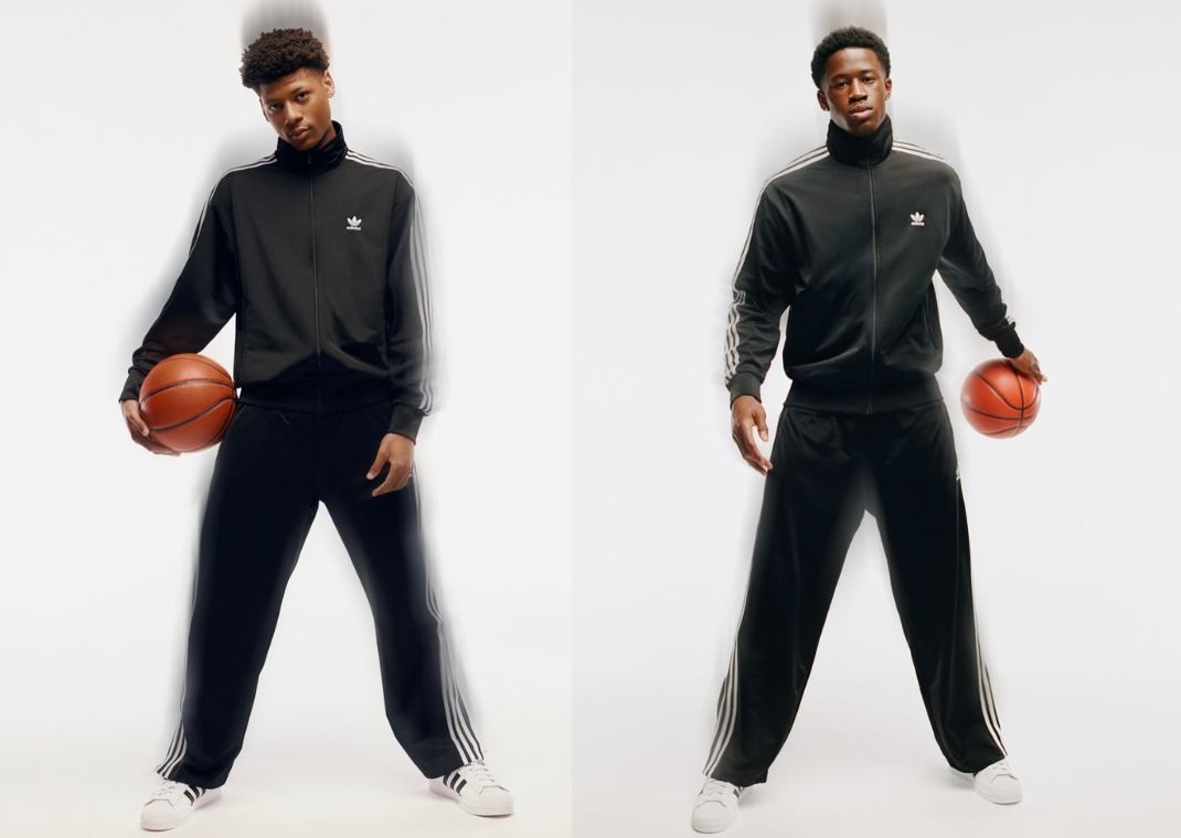 Jeremiah Fears (left) and VJ Edgecombe (right) for adidas