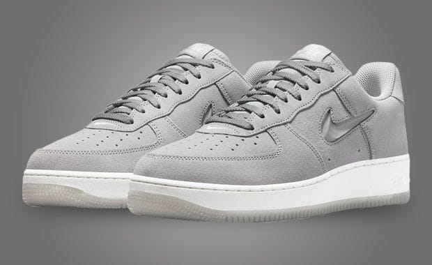 Light Smoke Grey Suede Outfits The Nike Air Force 1 Low Jewel