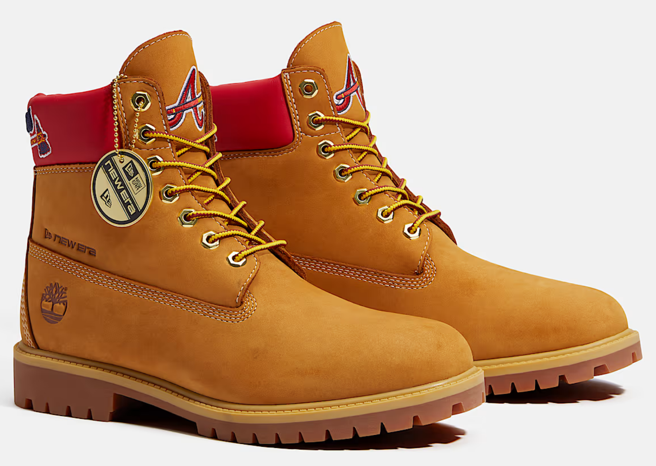 New Era x MLB x Timberland 6-Inch Waterproof Boot Braves