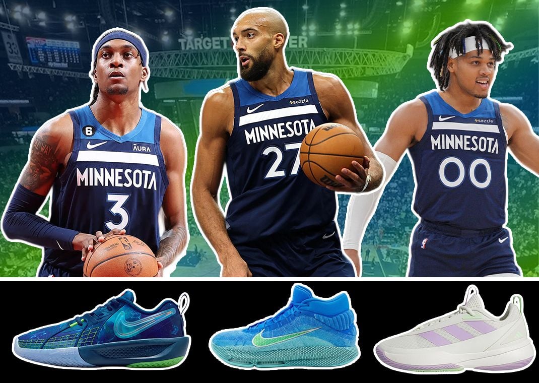 Jaden McDaniels, Rudy Gobert, Terrence Shannon Jr.