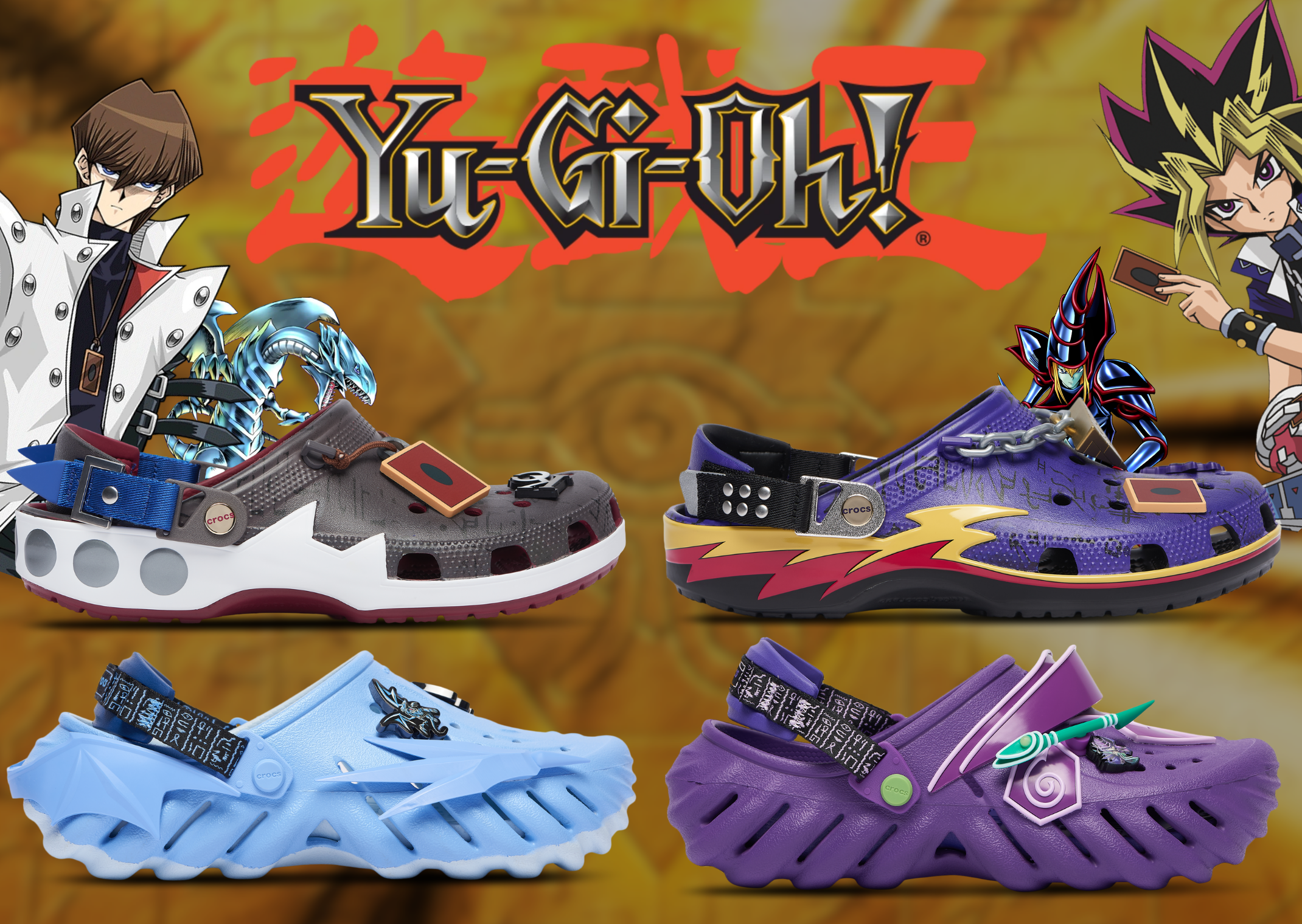 Yu-Gi-Oh! x Crocs Collection
