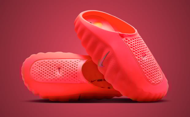 Nike Adds Solar Red Colorway to Mind 001 Recovery Slide Rollout