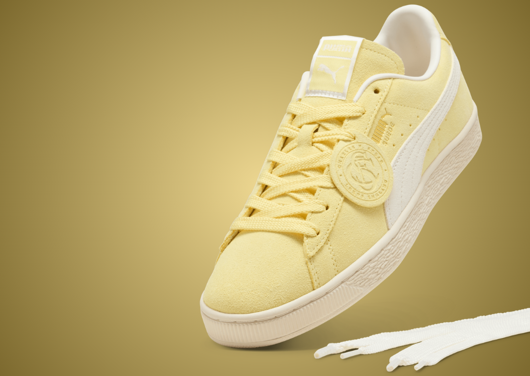 Puma Suede Charles F. Stead Pineapple Ice - Angle