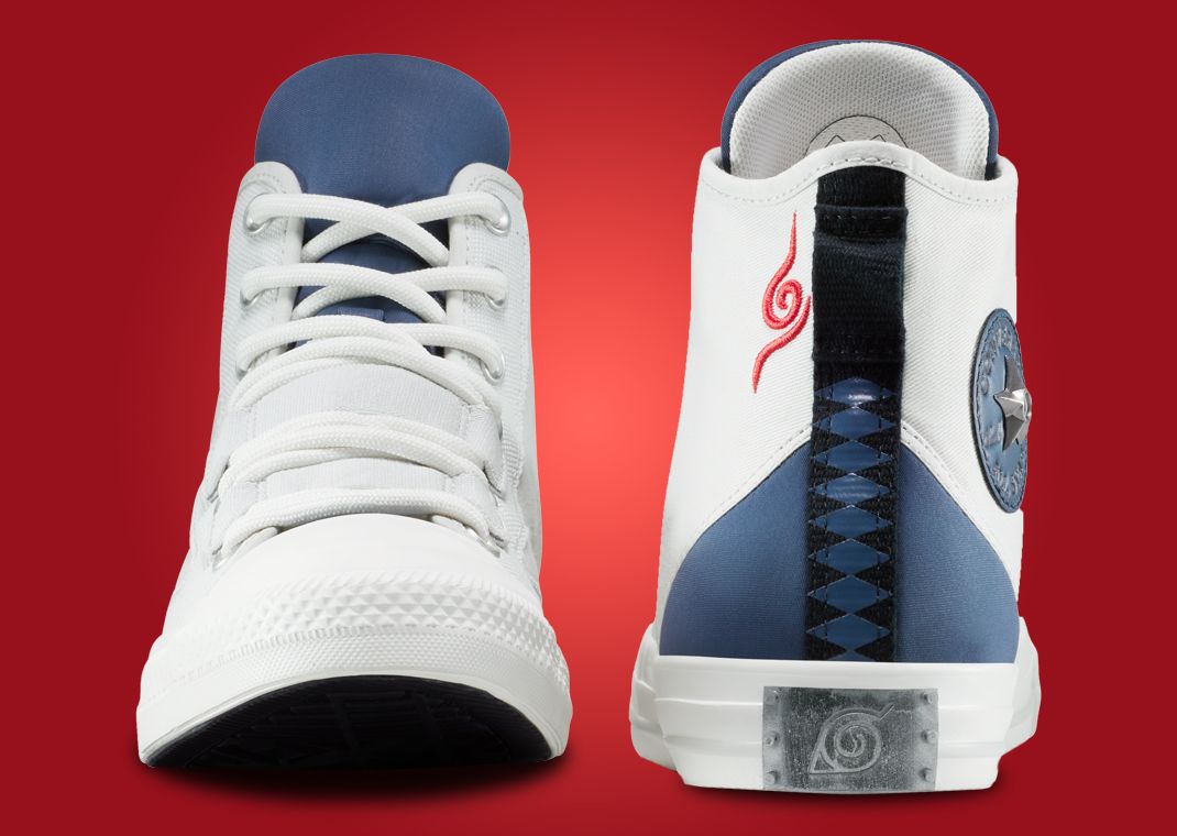 Naruto x Converse Chuck Taylor Kakashi Toe and Heel