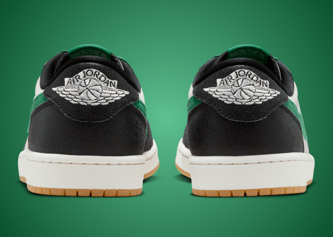 Air Jordan 1 Retro Low OG Phantom Pine Green - Back