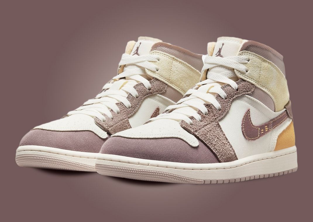 Air Jordan 1 Mid Craft SE Taupe Haze