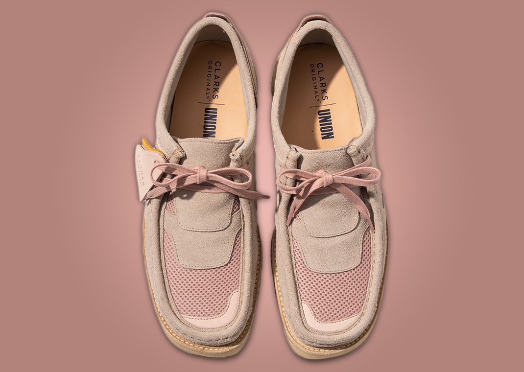 Union LA x Clarks Originals Wallabee Crazy Visions Cameo Rose Top