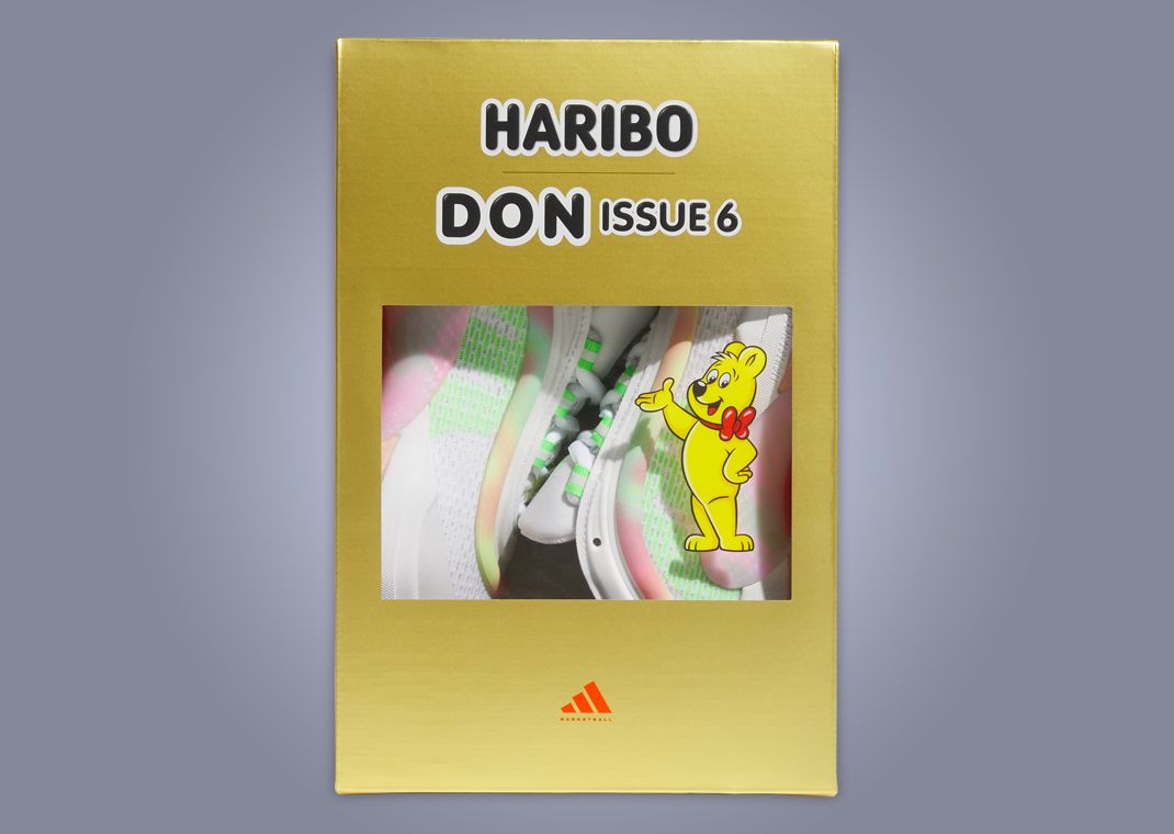 Haribo Goldbears x adidas DON Issue 6 Cloud White Packaging