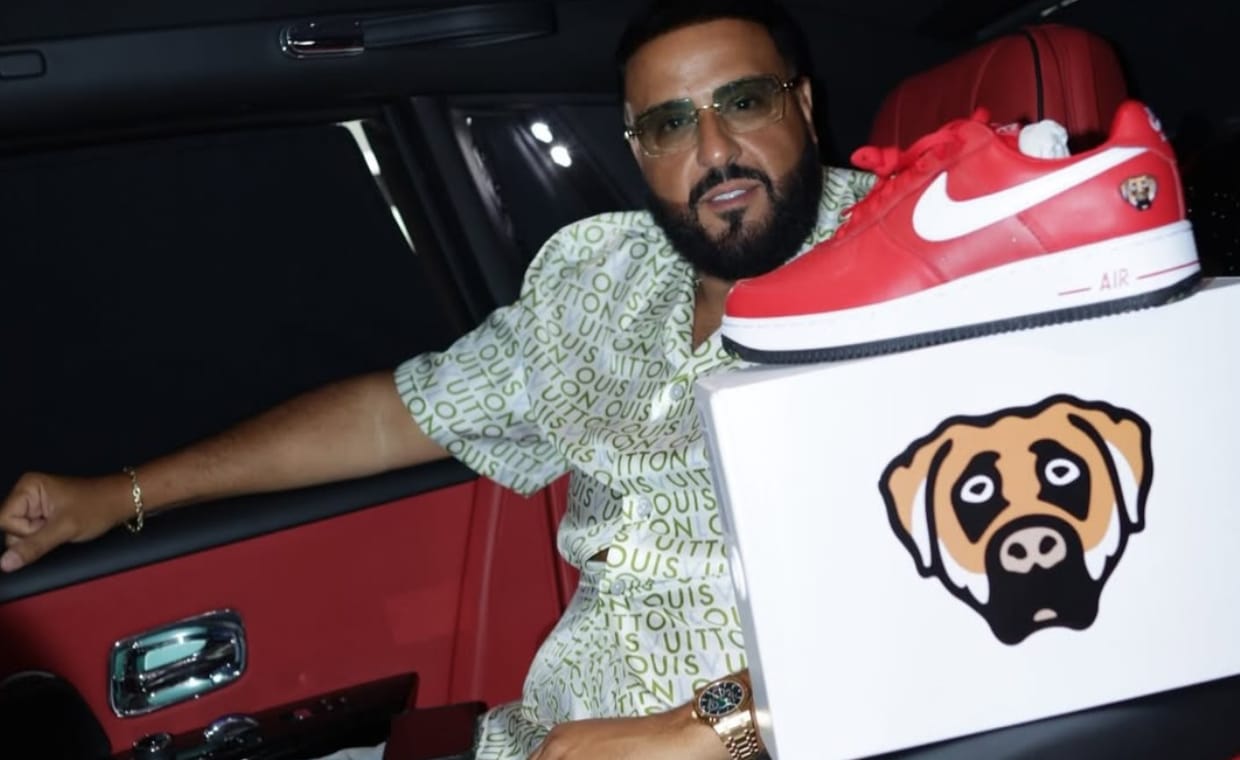 DJ Khaled Debuts a Red Pair of the Upcoming Victor Victor x Nike Air Force 1 Low ‘01