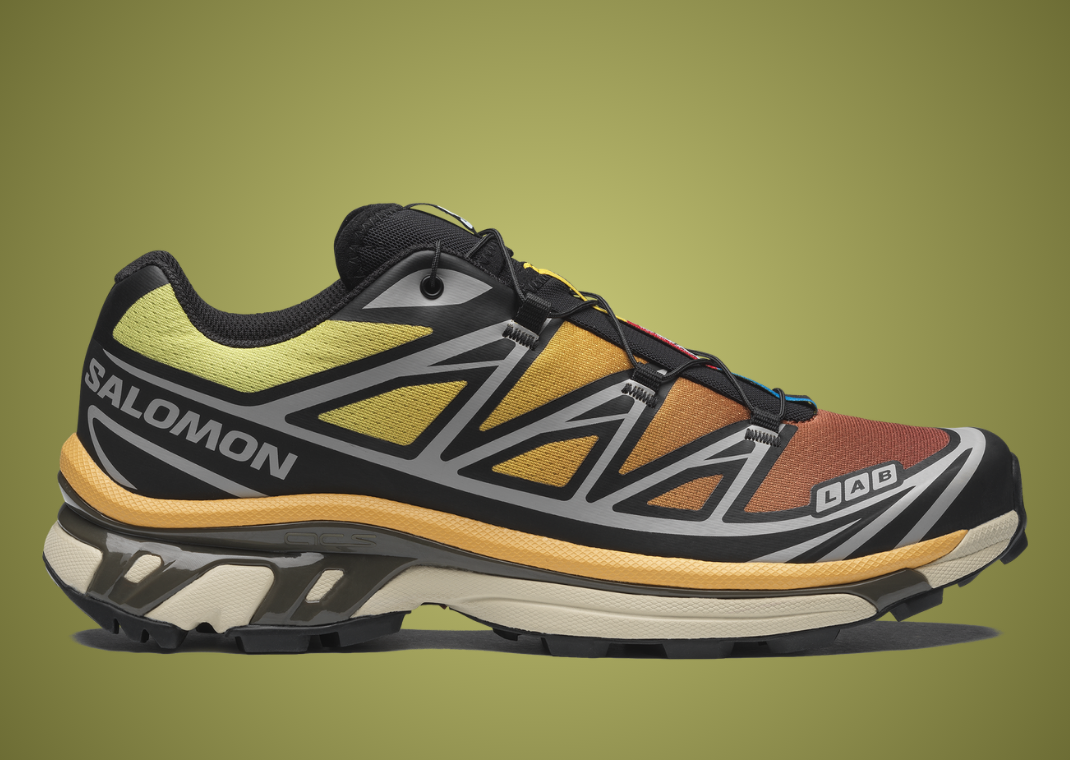 Salomon XT-6 Black/Grape Leaf - Lateral