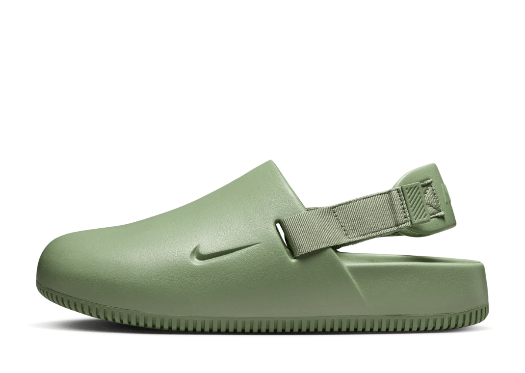 Nike Calm Mule Oil Green Lateral