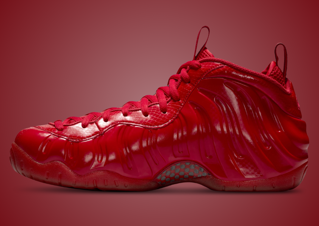 Nike Air Foamposite Pro Gym Red - Medial