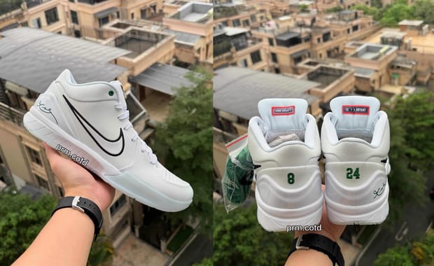 The Nike Kobe 4 Protro Draft Day Pack adds a Celtics Colorway