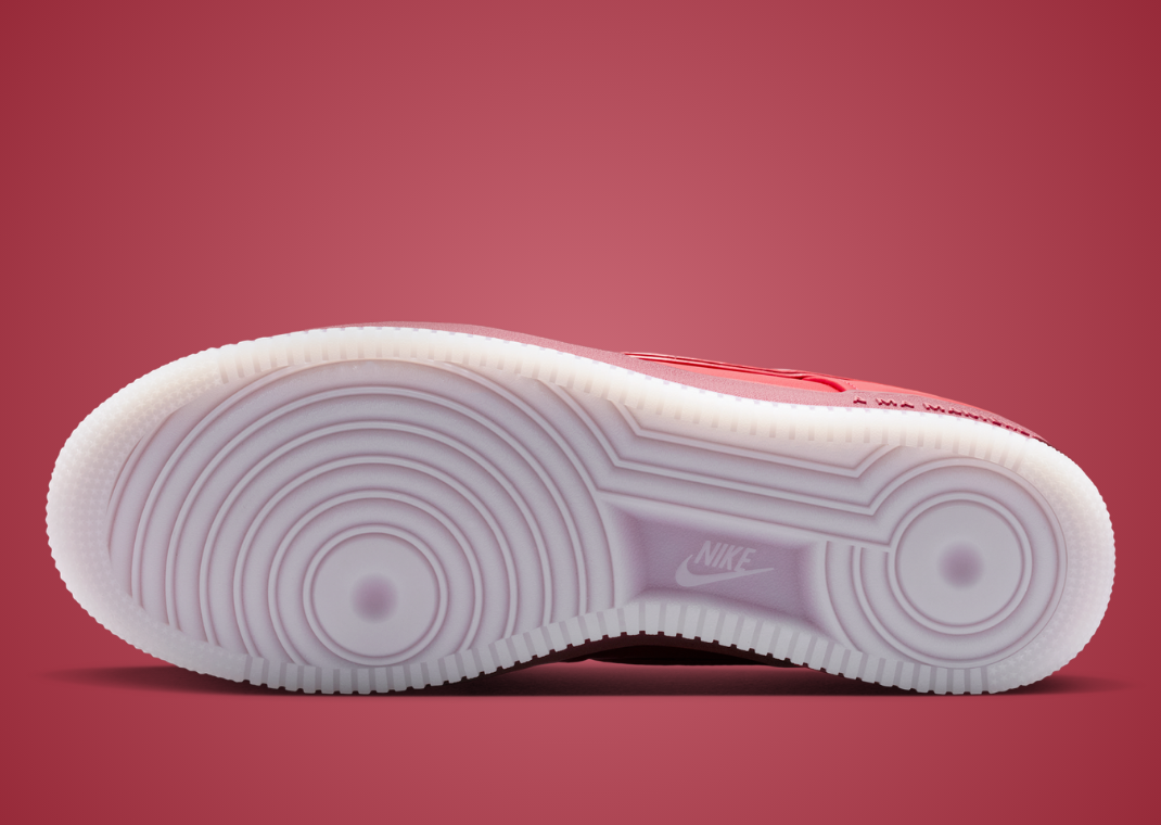 A Ma Maniere x Nike Air Force 1 WYWS University Red - Bottom