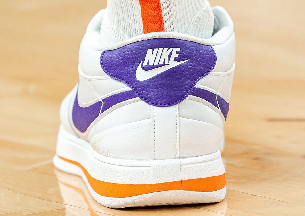 booker suns purple shoes