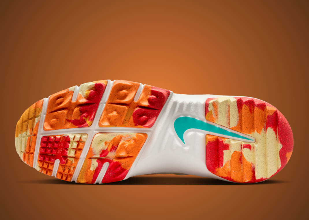 Nelly Korda x Nike Free Golf White Multi-Color Outsole