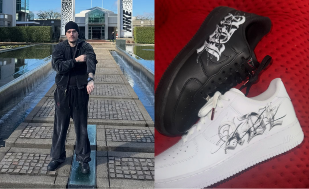 Oregon Rapper Yeat Stopped by Nike to Create an Air Force 1 Collab for ...
