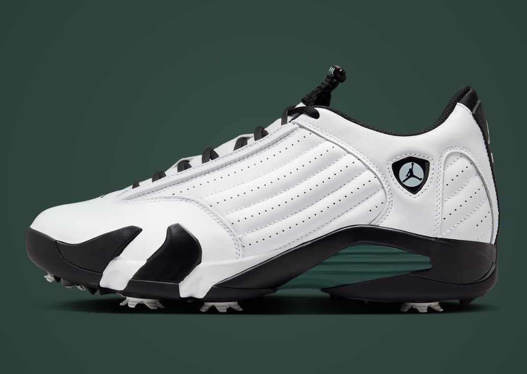 The Air Jordan 14 Golf Oxidized Green is Available Now