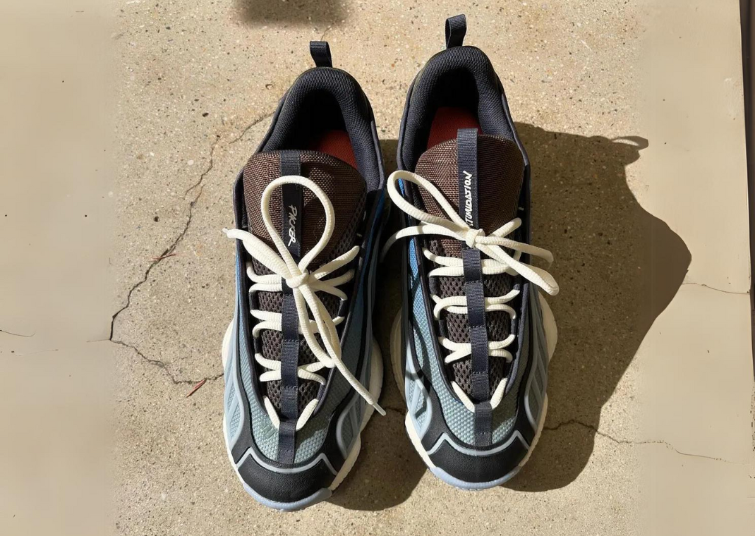 Packer Shoes x adidas Intimidation Low Parisian Blue Top