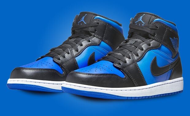 The Jordan 1 Mid Black Royal Blue Releases In September