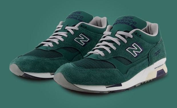 New Balance 1500 Green Suede