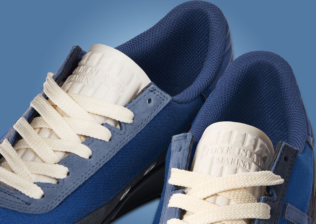 Stone Island x New Balance Numeric 272 Blue Detail