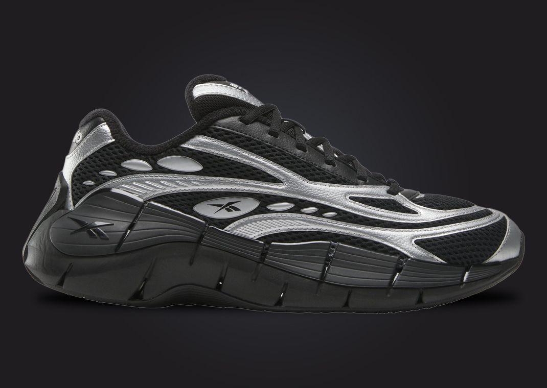 GUIZIO x Reebok Zig Kienetica 2.5 Black Lateral