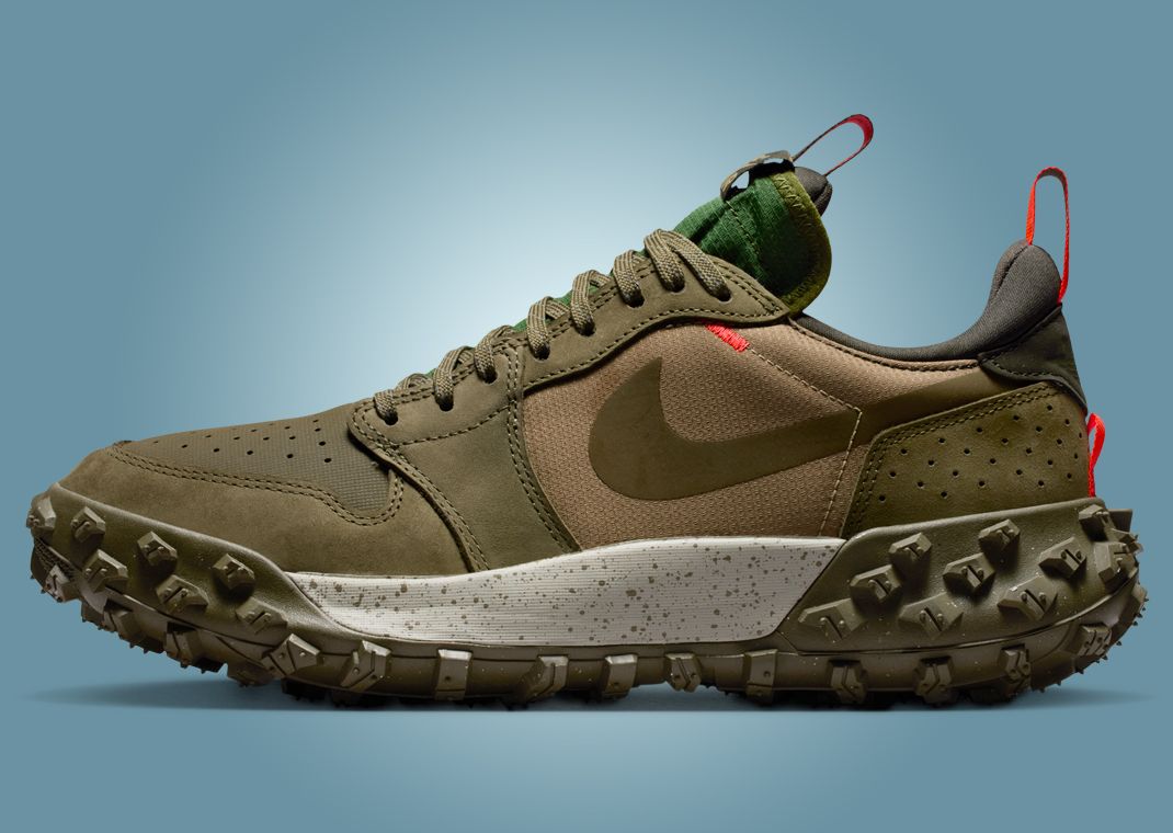 Air Jordan 1 Element Low Gore-Tex Medium Olive Lateral